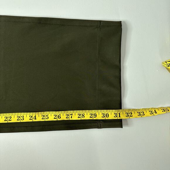 Lululemon Pants Womens Medium Green Straight Leg MidRise Pant Luxtreme Olive - Picture 11 of 13